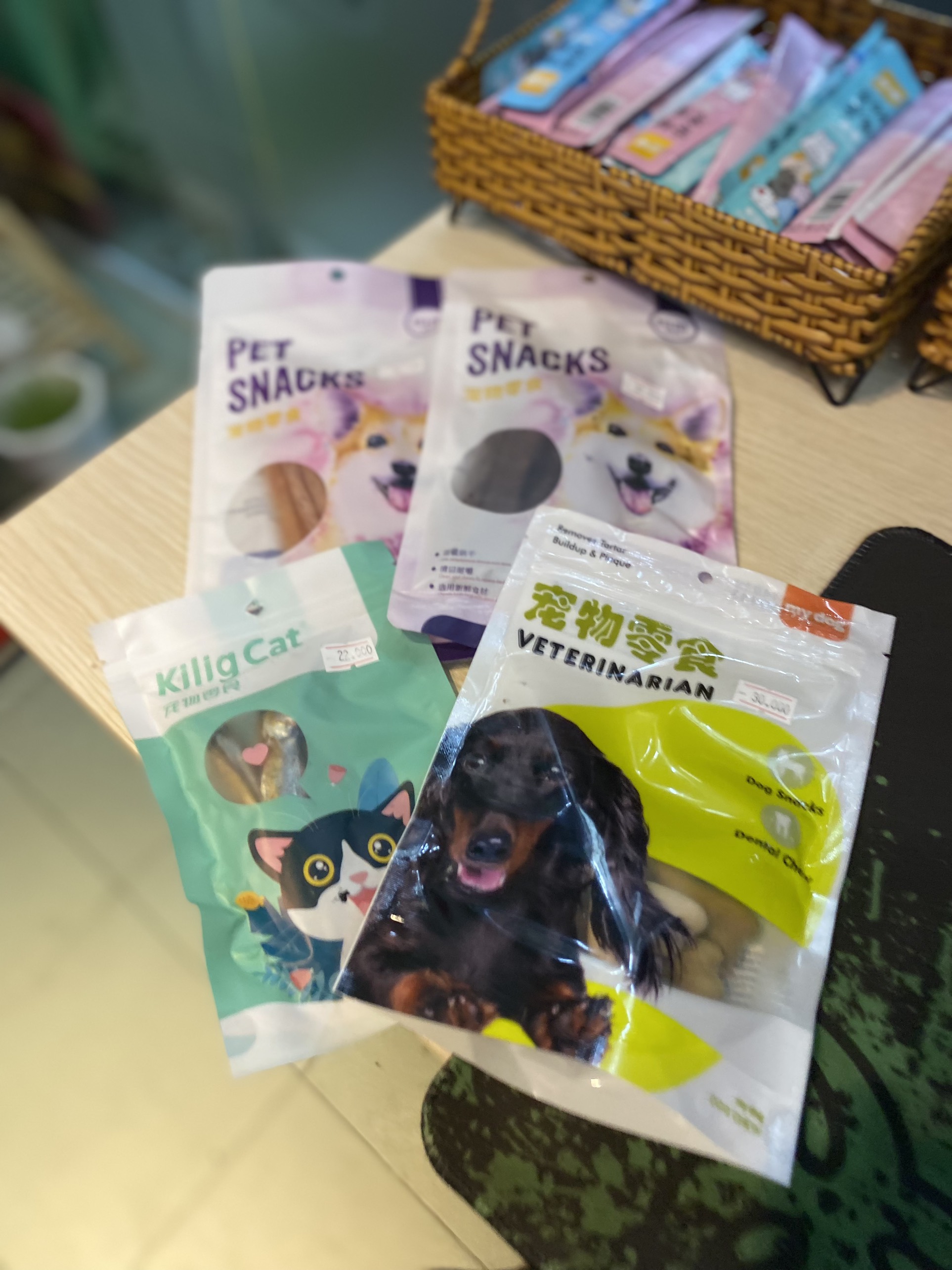 BÁNH THƯỞNG - XƯƠNG GẶM DÀNH CHO CHÓ MÈO JERKY - PET SNACK ĐỦ LOẠI - Mie petshop