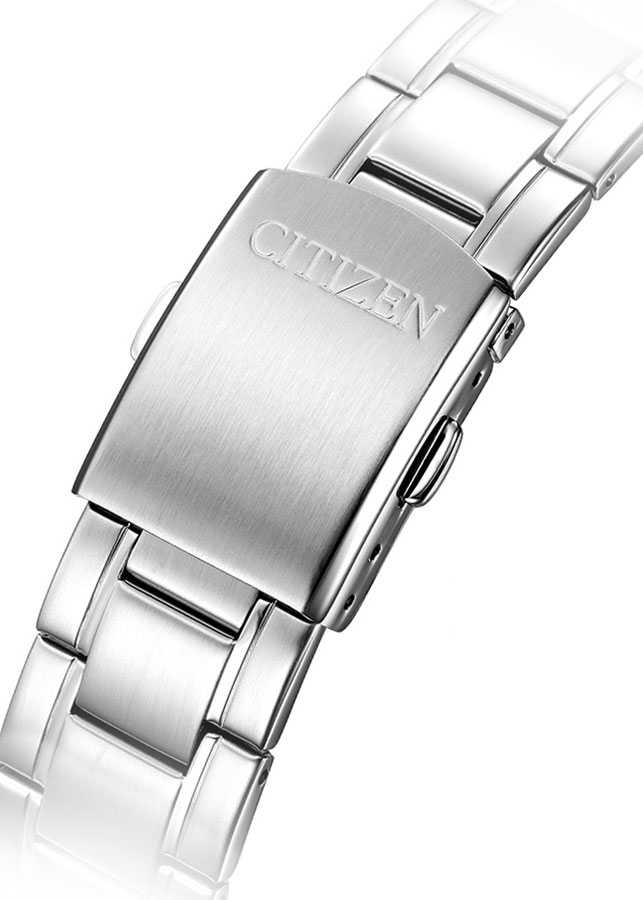 Đồng Hồ Nam Citizen Dây Thép Không Gỉ NH7520-56A - Mặt Trắng (Sapphire)