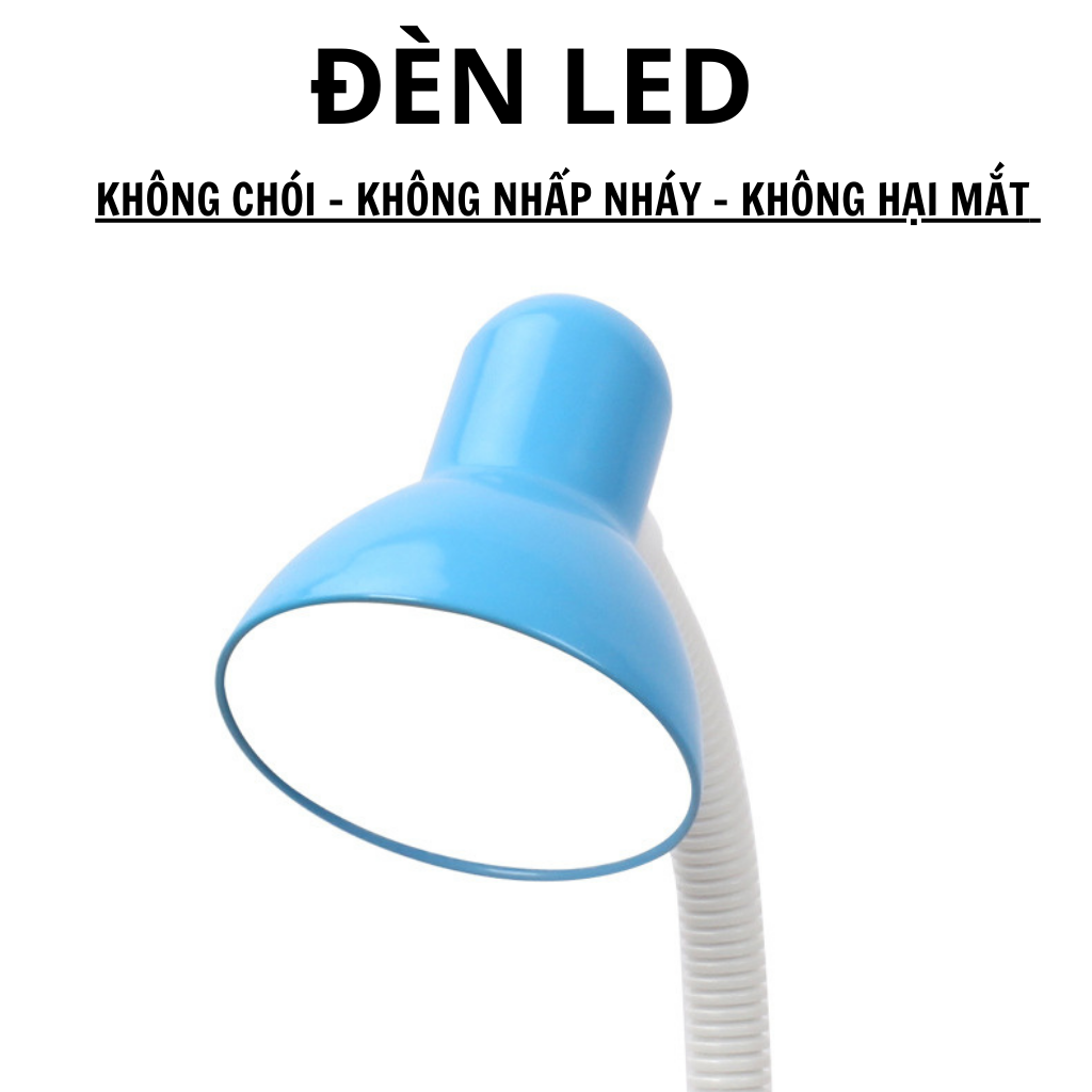 Đèn học ếch con để bàn chống cận thị Mắt Việt - Đèn học ánh sáng vàng bảo vệ thị lực, tiết kiệm điện năng