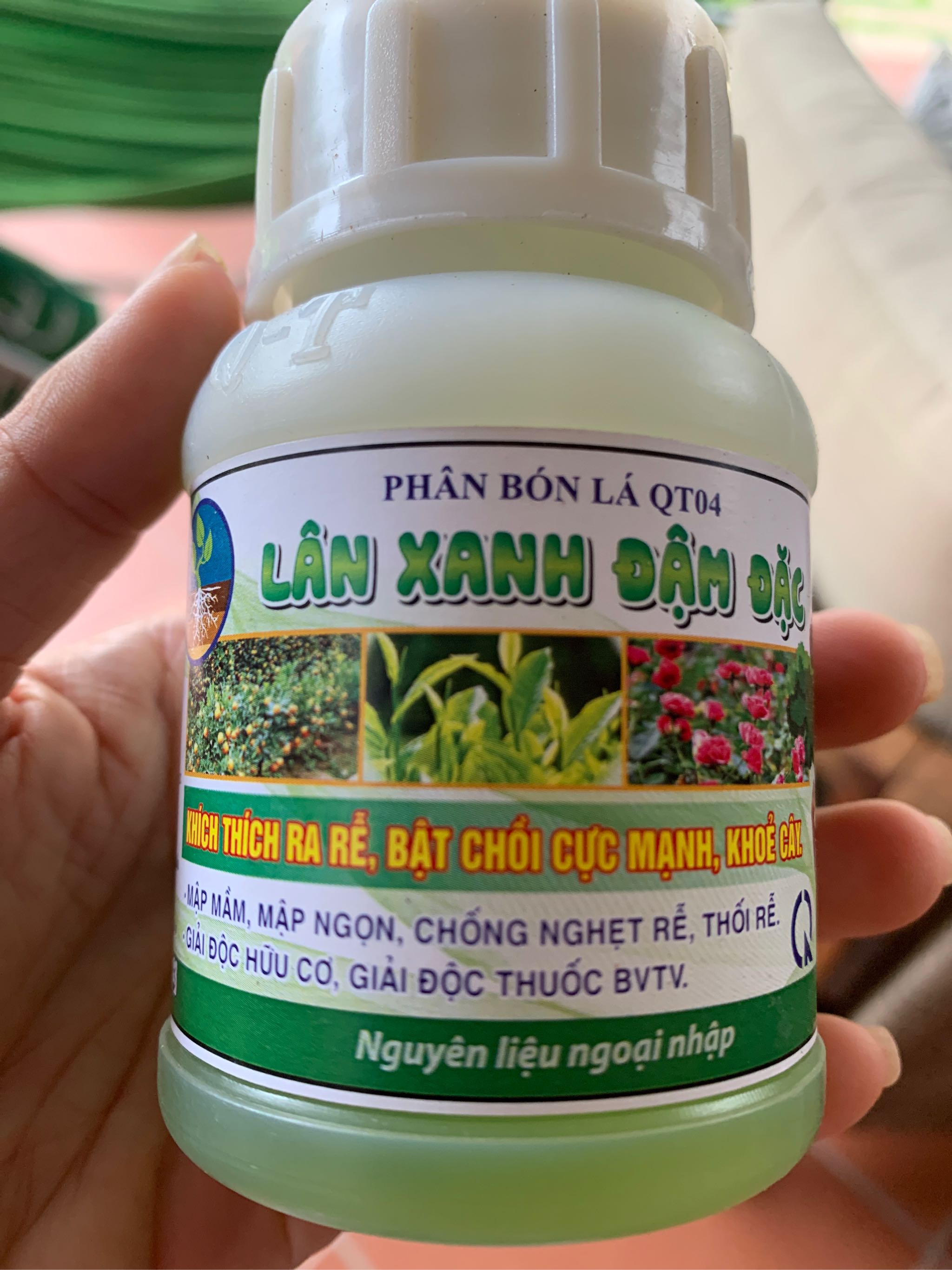 Dung dịch kích rễ, bật chồi cao cấp LÂN XANH 100ml/ hũ