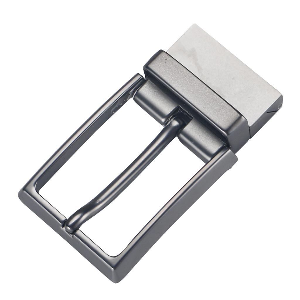 Men Retro Reversible Belt Buckle