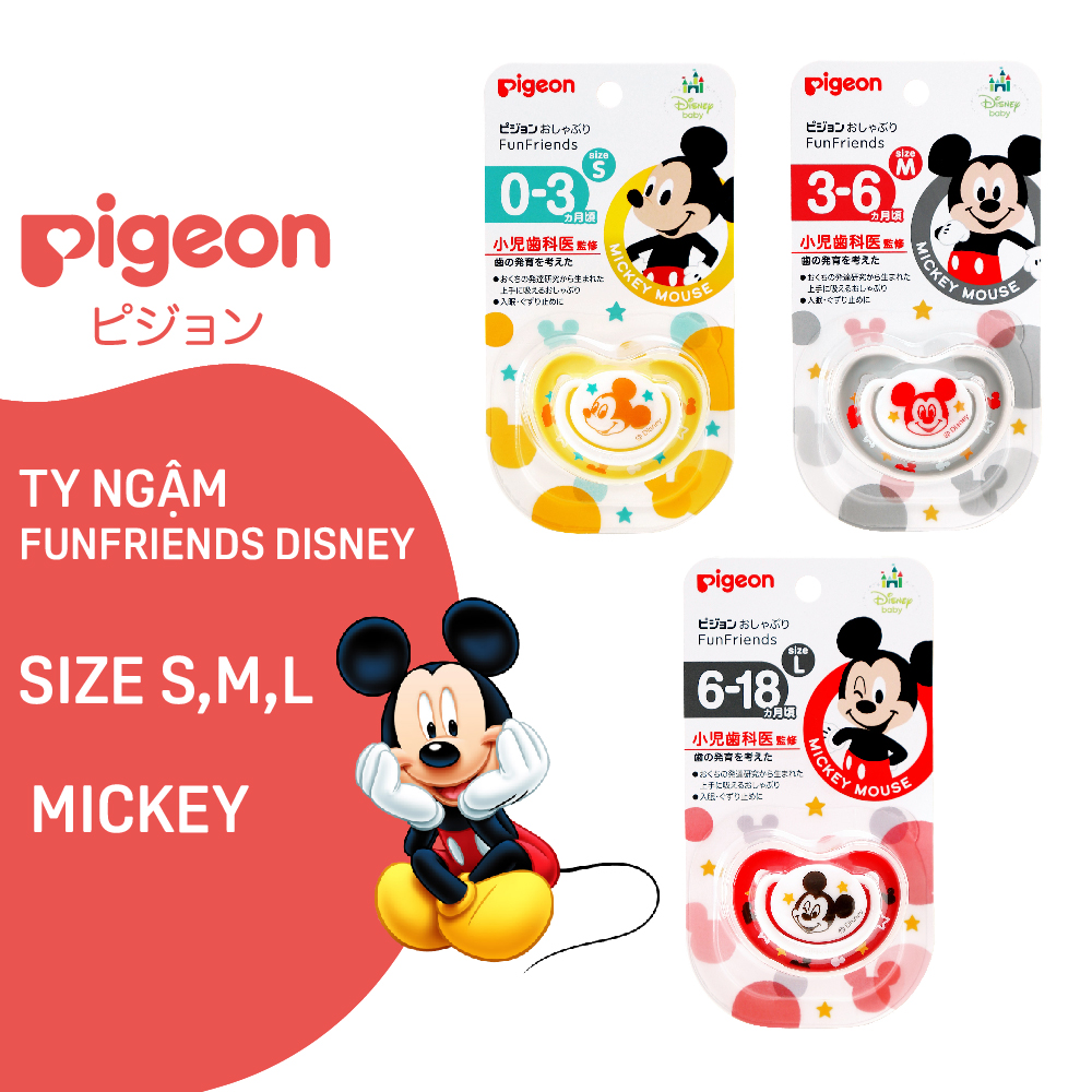 Ty Ngậm Funfriends Disney Mickey Pigeon (S/M/L)