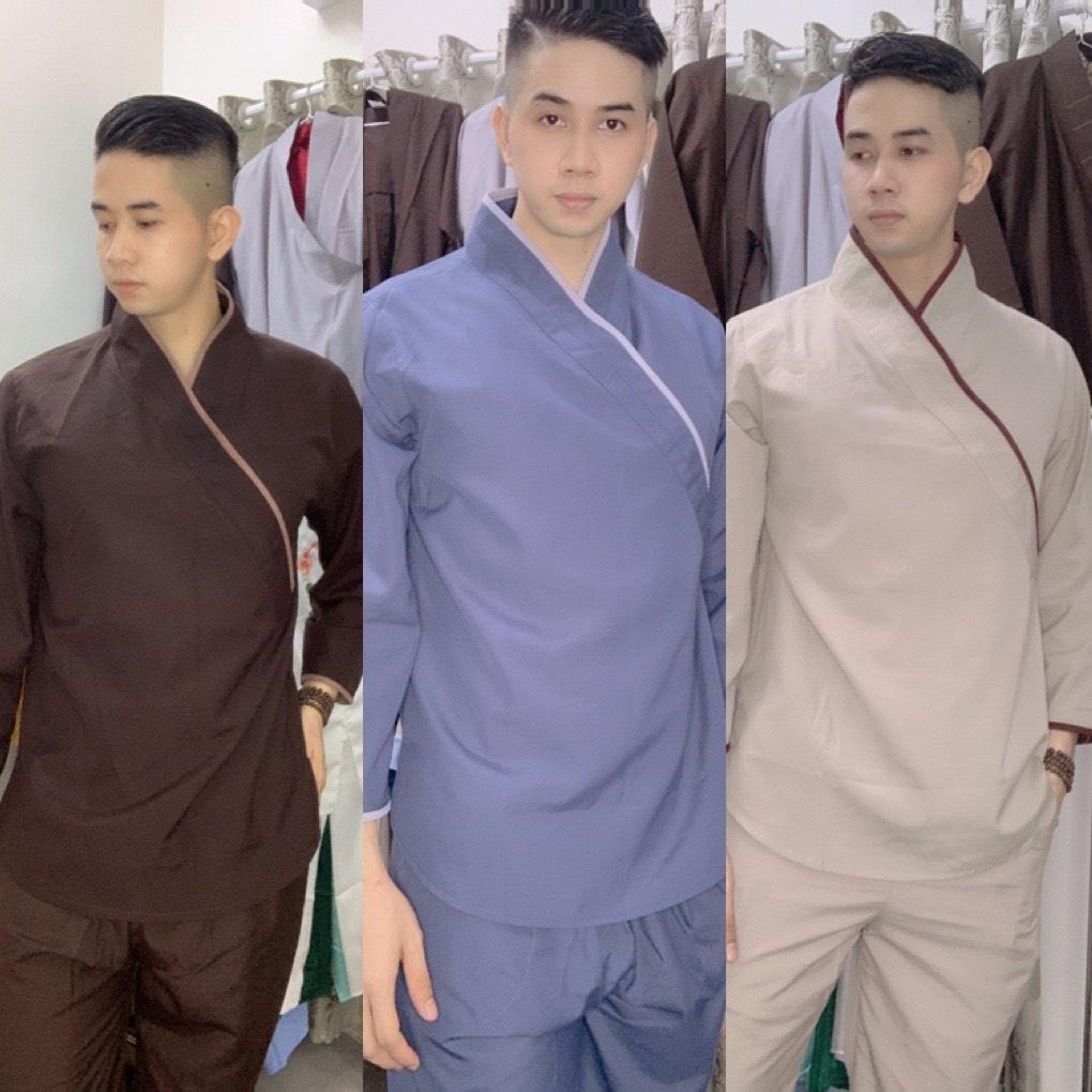ĐỒ LAM ĐI CHÙA Mẫu Chéo Nhật Nam SS1