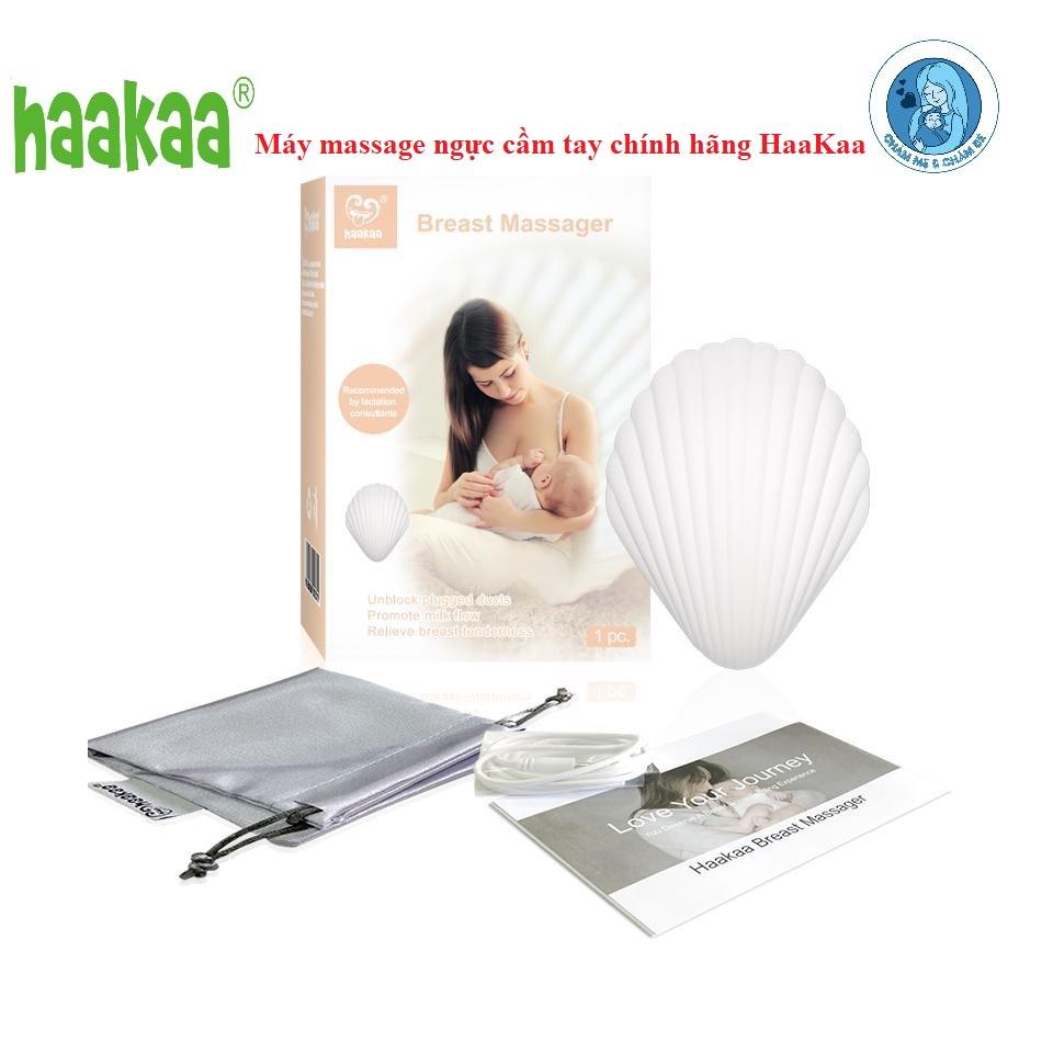 Máy massage thông tắc tia sữa hình vỏ sò Haakaa
