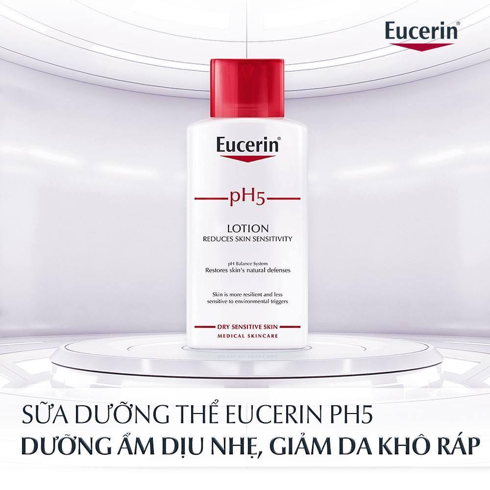 Eucerin Sữa Dưỡng Thể Dành Cho Da Nhạy Cảm Ph5 Lotion 250ml