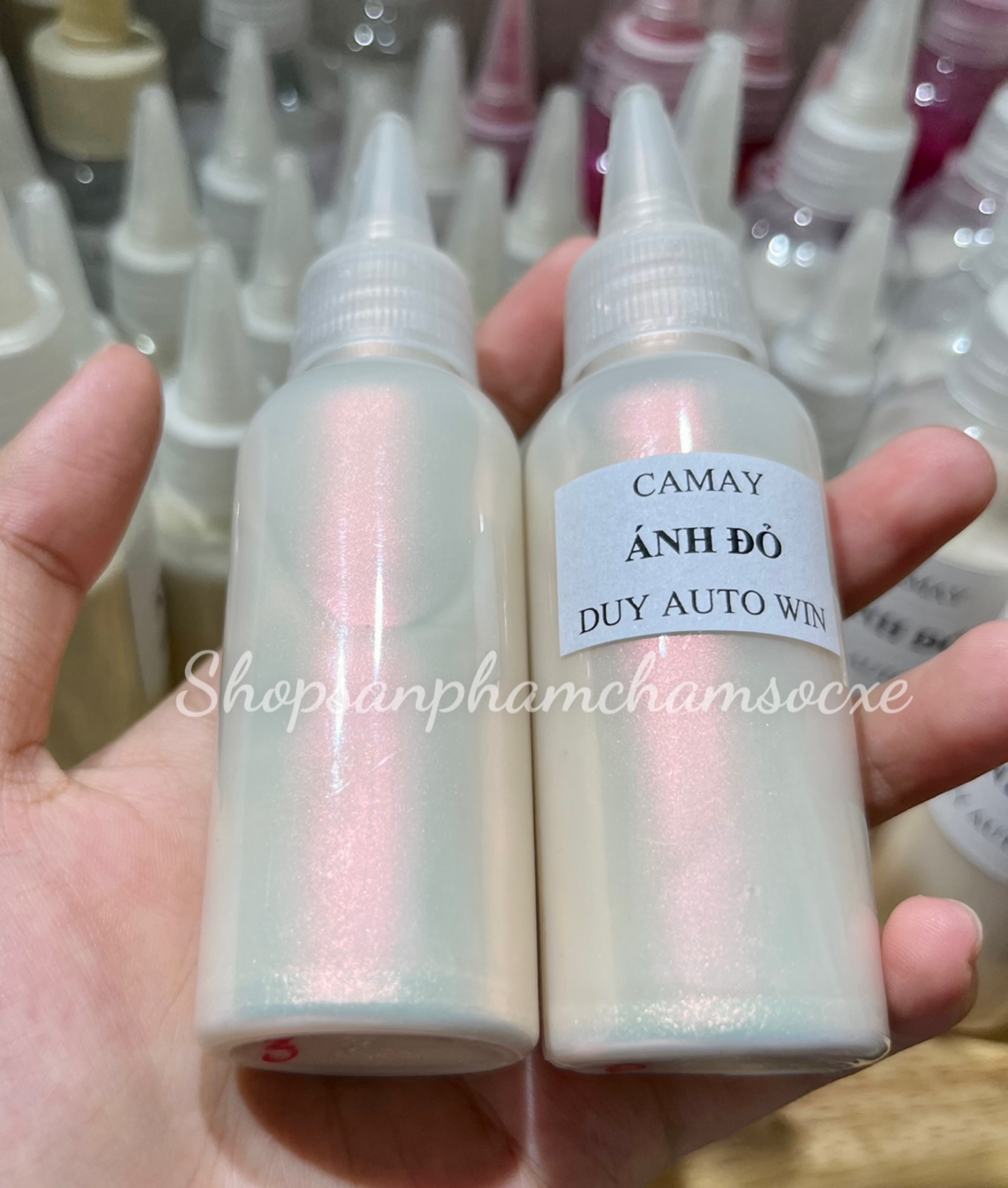 Camay ánh đỏ đóng chai 100g và 50g