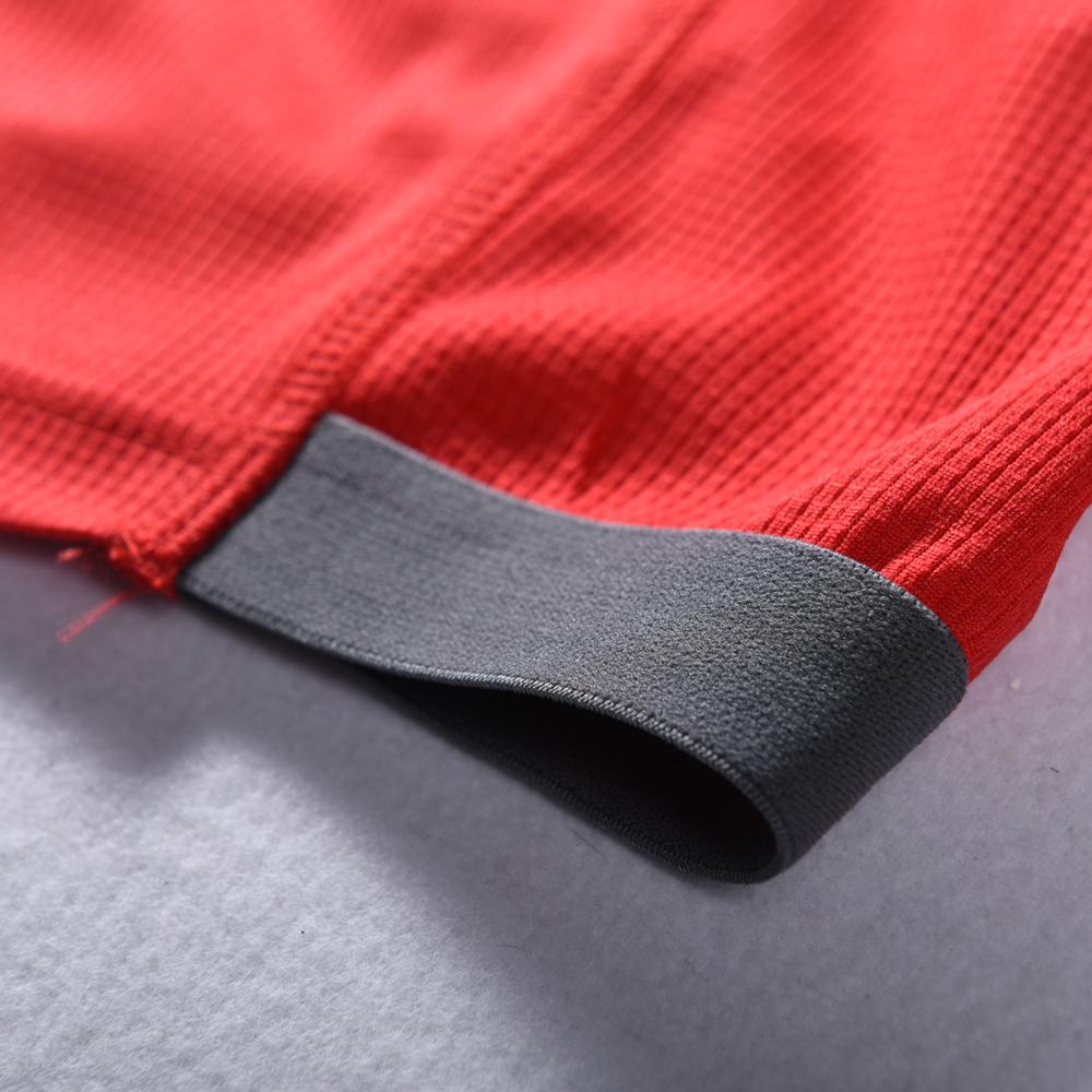 RION Nam Tay Dài Đi Xe Đạp Áo Xe Đạp Đường Bộ Cao Cấp MTB Jersey Mùa Xuân Mùa Đông Núi Xe Đạp Jersey Ciclismo Maillot Color: red Size: XL