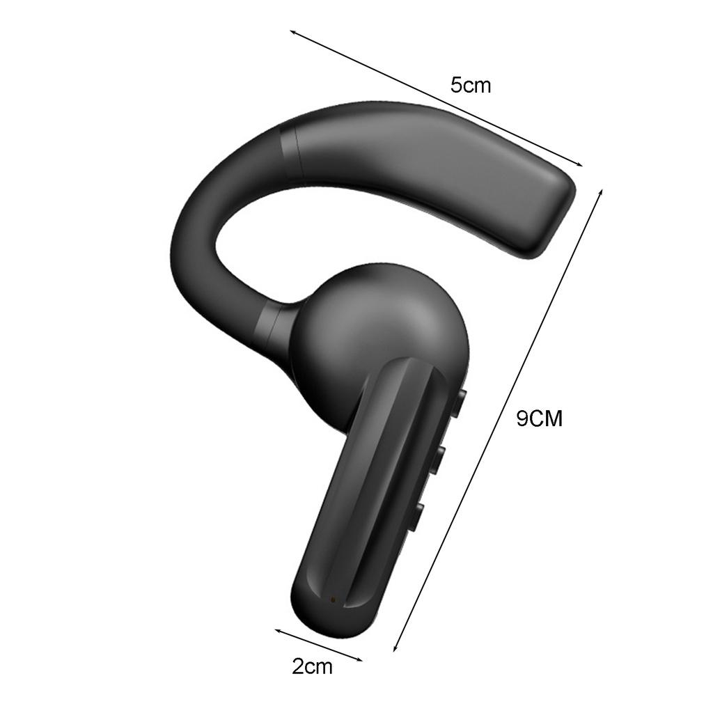 【ky】DYY-8 Earhook Bluetooth-compatible 5.1 Bone Conduction Mini Wireless Headphone for Sport