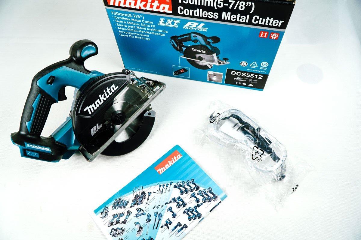 MÁY CẮT KIM LOẠI DÙNG PIN 18V 150MM MAKITA DCS551Z   - HÀNG CHÍNH HÃNG
