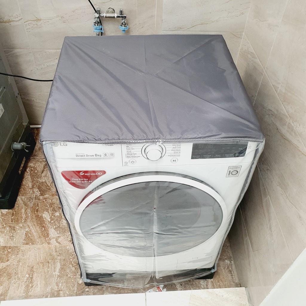 Bọc trùm máy giặt Bạt che máy giặt máy sấy Cửa ngang cửa trước Chất liệu vải Dù xịn chống mưa nắng