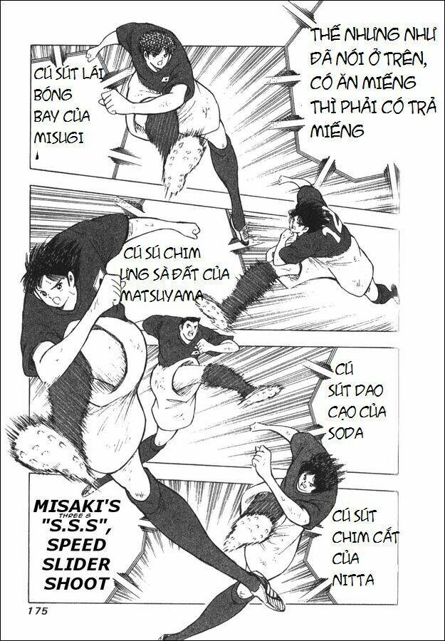 captain tsubasa: all stars games (25th anniversary) - trận đấu trong mơ chapter 4 14