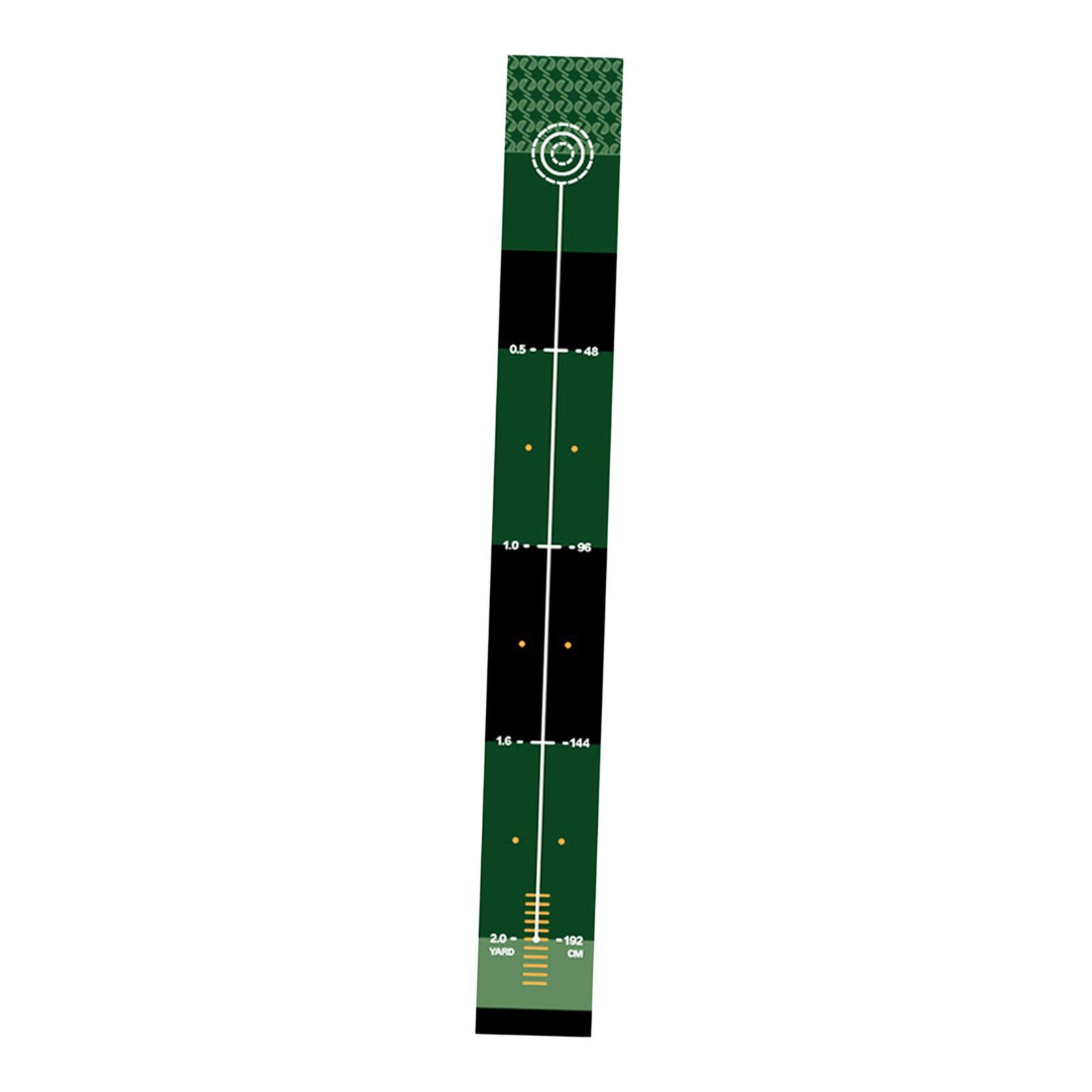 Golf Putting Mat Golf Hitting Mat Golf Training Equipment Portable Golf Practice Mat Golf Putting Trainer for Indoor Outdoor Gifts for Golfers