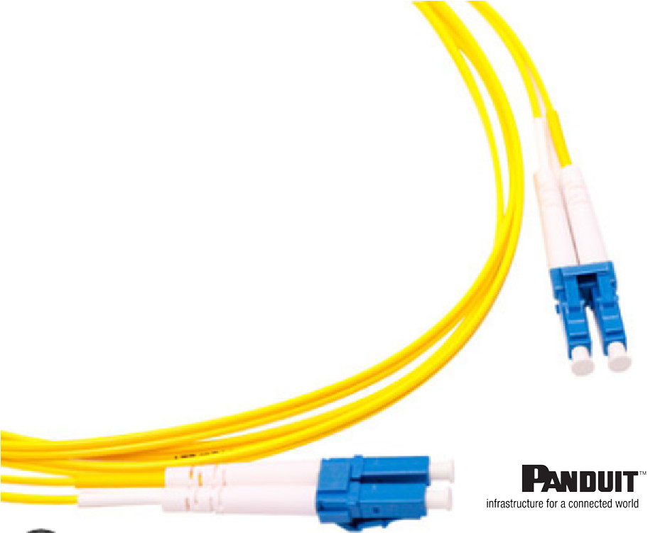 Dây nhảy quang Single mode LC duplex - Chính hãng PANDUIT - Chiều dài tùy chọn - Mã NKFP92ERLLSM0