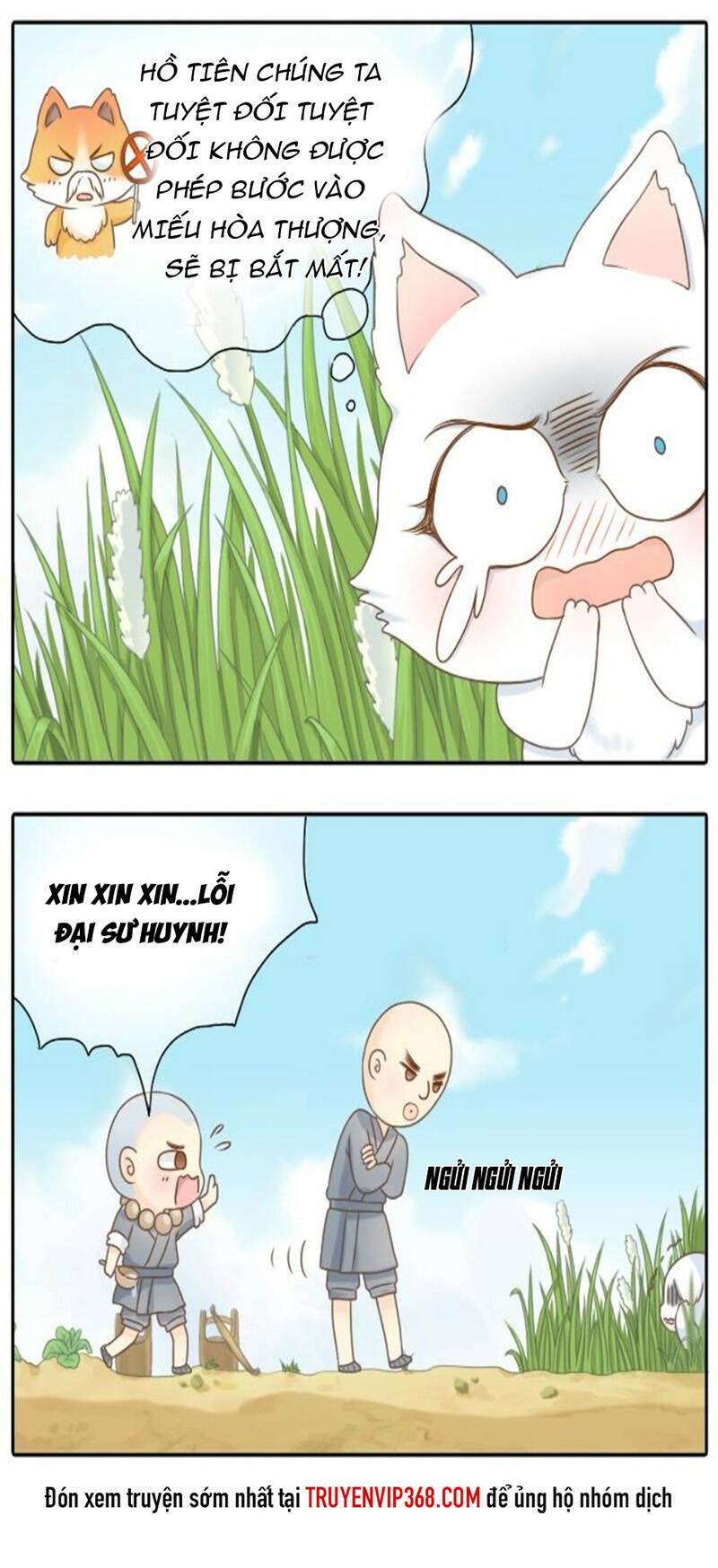 tiểu hoà thượng - chào mừng đến trấn yêu quái chapter 1 8