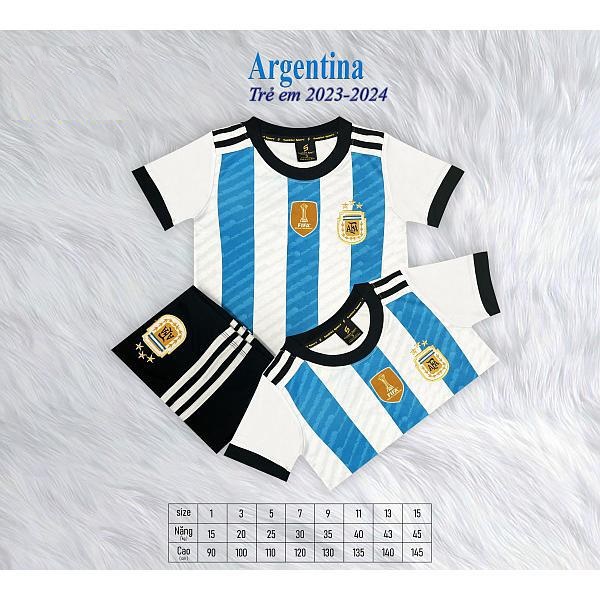 Bộ Quần Áo Bóng Đá Trẻ Em – Đội Tuyển Argentina