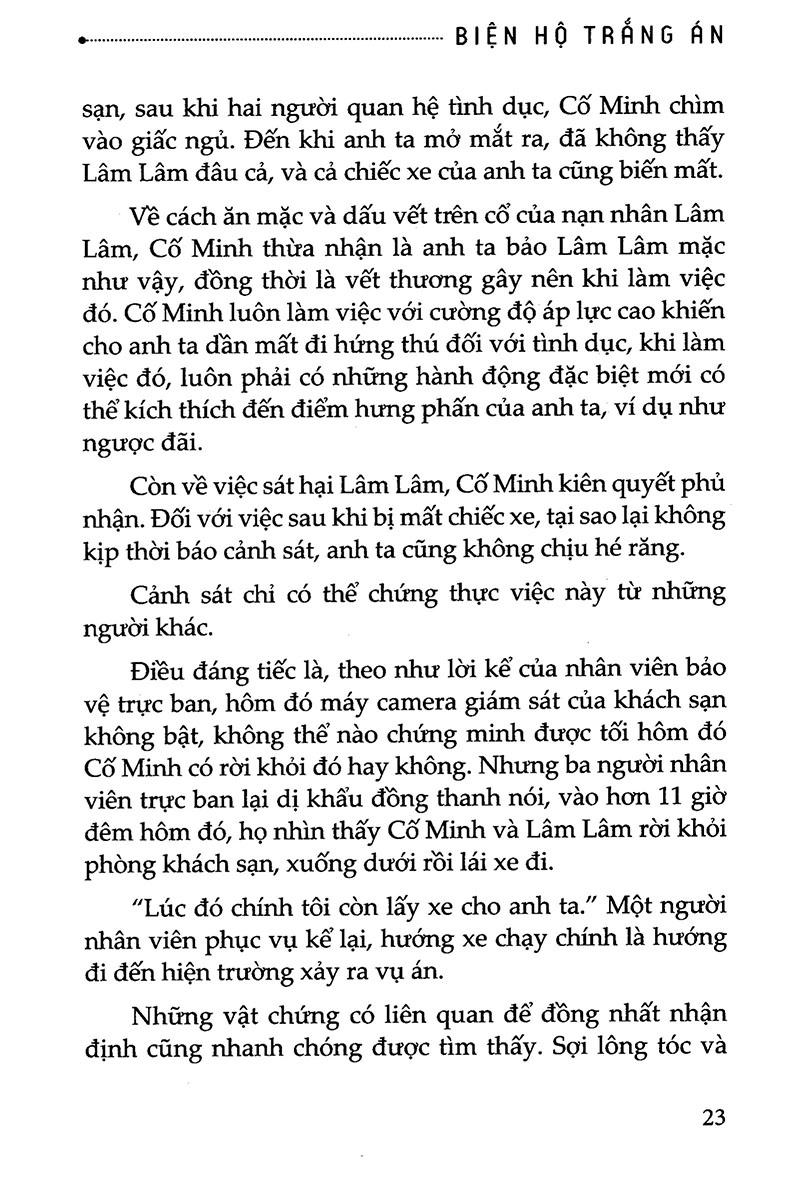 [Hàng thanh lý miễn đổi trả] Biện Hộ Trắng Án