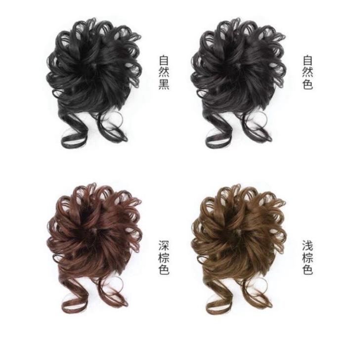 Tóc giả búi cột rớt đây