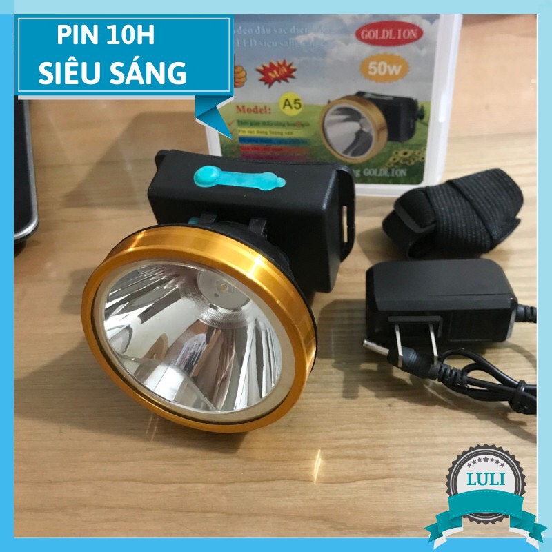 Đèn pin đội đầu