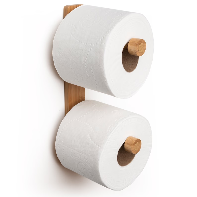 Móc gỗ treo giấy vệ sinh Giá treo giấy vệ sinh