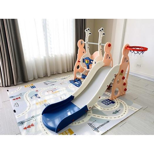 Cầu trượt cho bé / cầu trượt xích đu đồ dùng đồ chơi vận động cho trẻ an toàn cho mọi lứa tuổi