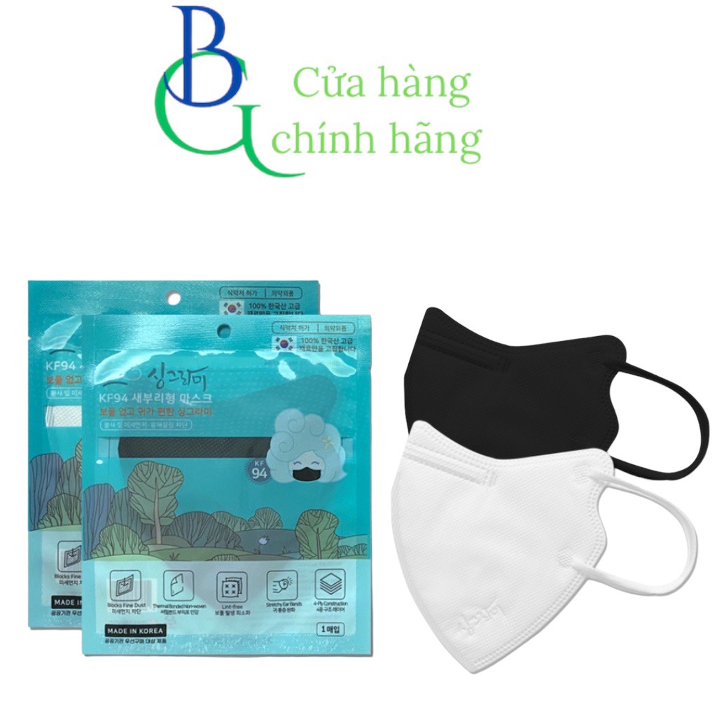 Khẩu trang 2D KF94 Singramy Hàn Quốc / MADE IN KOREA