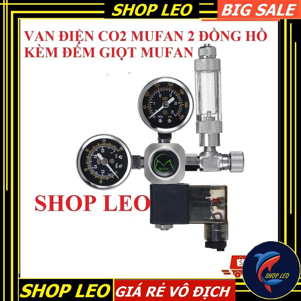 VAN ĐIỆN CO2 MUFAN CHUẨN REN G5/8 VÀ W21.8 - VAN ĐIỆN TINH CHỈNH CO2