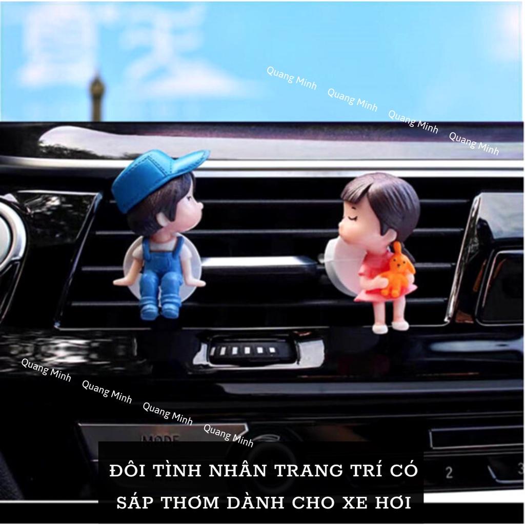 Xe Hơi Hình Búp Bê Đôi Tình Nhân Xinh Xắn Bàn Làm Việc