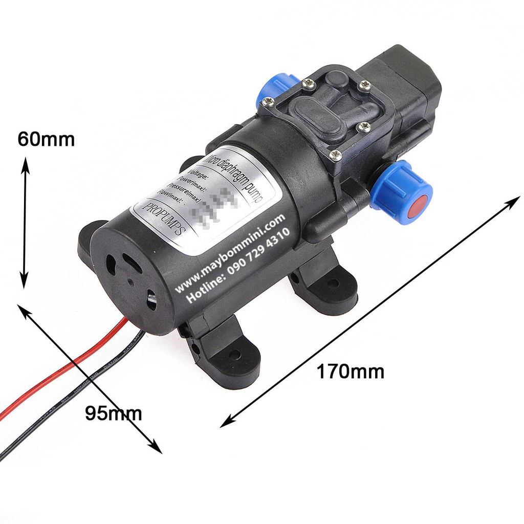 Máy Bơm Áp Lực Nước Mini (Ko Phụ Kiện)