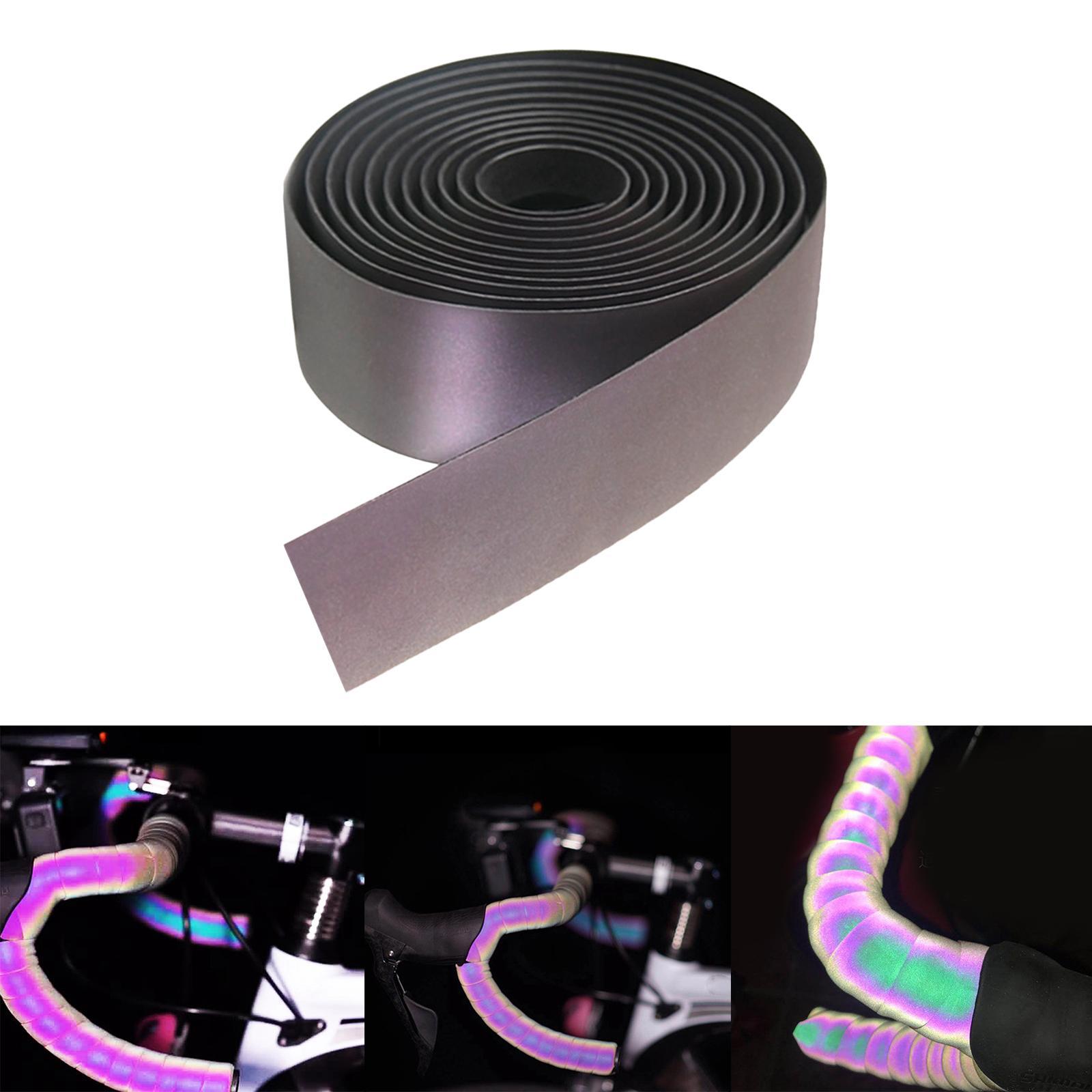 Non-slip Bicycles Handlebar Tape Reflective Gradient Bike Cycling
