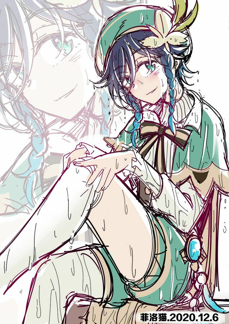 genshin impact 4-koma chapter 17.1 3