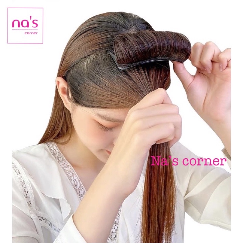 Dụng cụ kẹp xược búi bới tóc giúp độn phồng mái độn tóc trông dày hơn rất tự nhiên