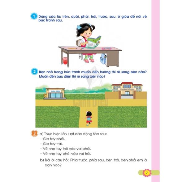 Hình ảnh Toán lớp 1 - Bộ Cánh Diều