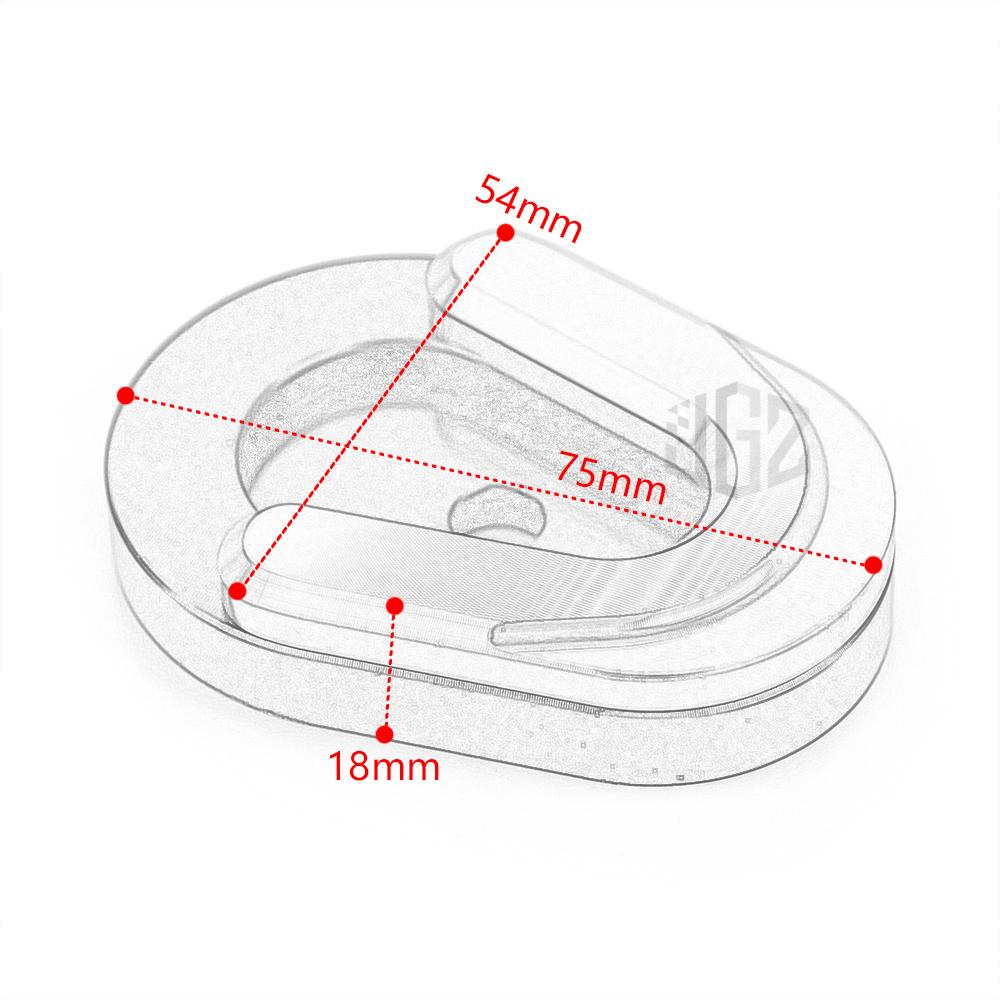 Bọc chân chống Vespa móng ngựa for VESPA Sprint Primavera 150 Motorcycl CNC Kickstand Extension Side Stand Enlarger Plate Pad Enlarge S LX LV 125 150 2013-2021 3D