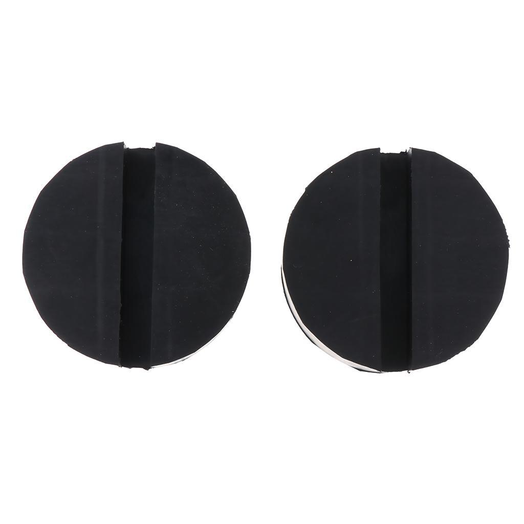 2 Pieces Car Jack Rubber Pad for Car Jack Trolley Jack, Universal