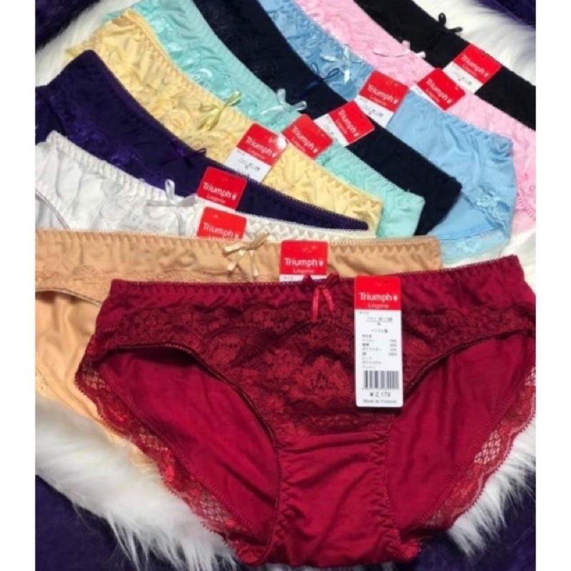 Quần Lót Nữ. Quần Lót Cotton Ren Siêu Mềm Thấm Thoáng. Mặc Lên Là Nghiền. Đủ Size từ 40kg tới 80kg