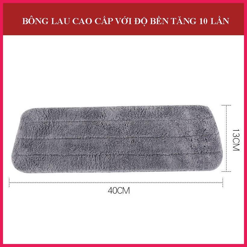 Cây lau nhà phun sương thông minh 2 trong 1, đầu xoay 360 độ tiện lợi
