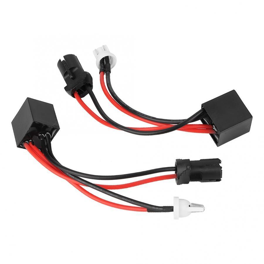 Phong cách mới nhất xe hơi T10 Bộ giải mã LED ánh sáng nhỏ dẫn điện chiều rộng đường đèn halogen sang bộ giải mã lỗi LED