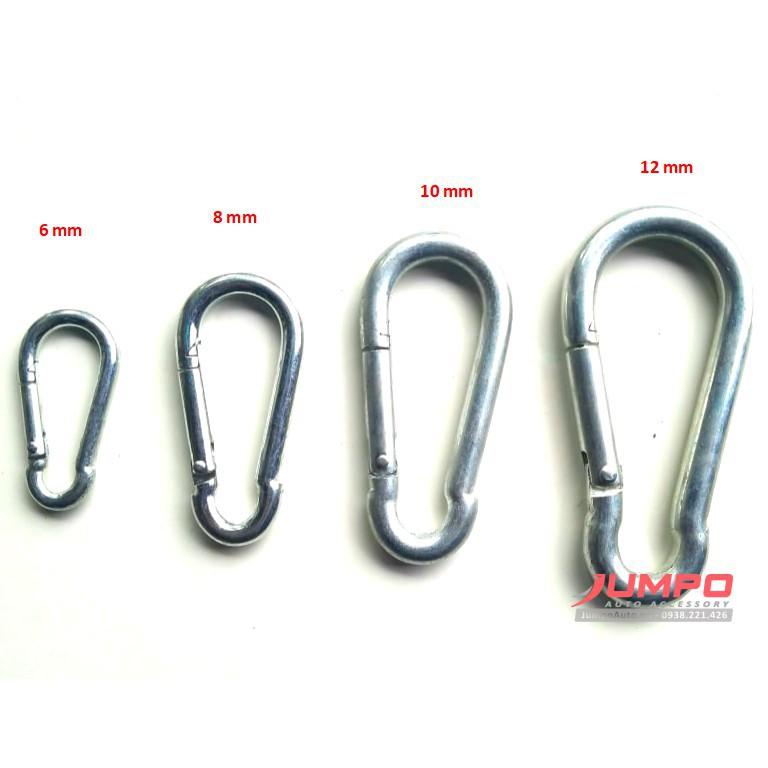 Móc an toàn chữ D 6mm&8mm