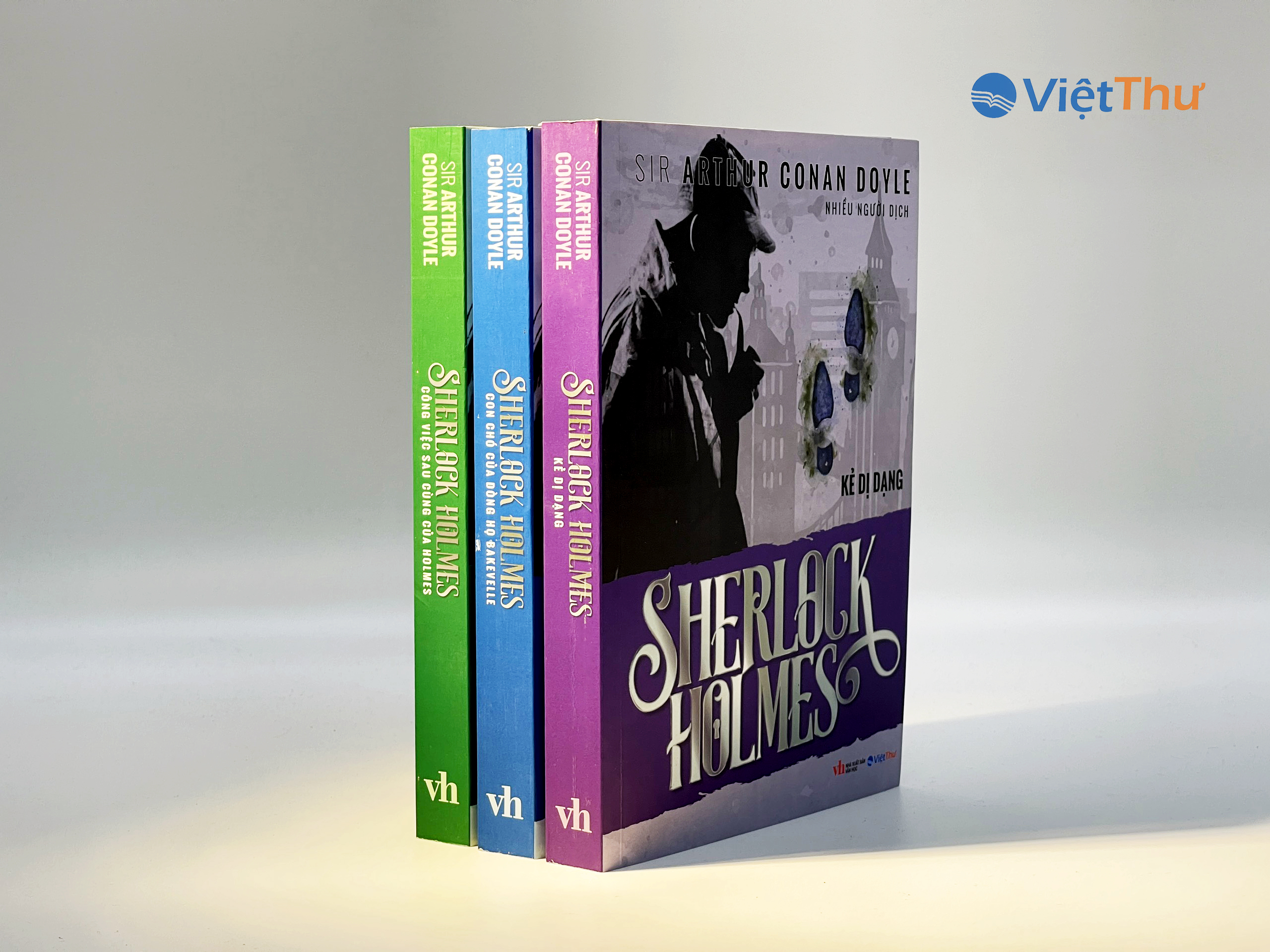 Sherlock Holmes Toàn Tập - Combo 3 Tập Sherlock Holmes - Kẻ Dị Dạng - Con Chó Của Dòng Họ BAKEVELLE - Công Việc Sau Cùng Của HOLMS