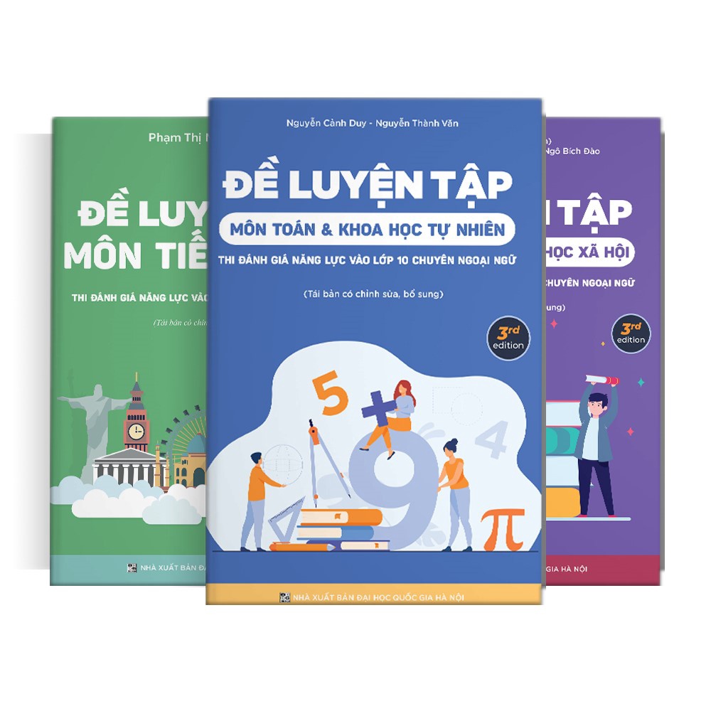 Bộ sách Đề luyện thi vào lớp 10 THPT Chuyên Ngoại Ngữ