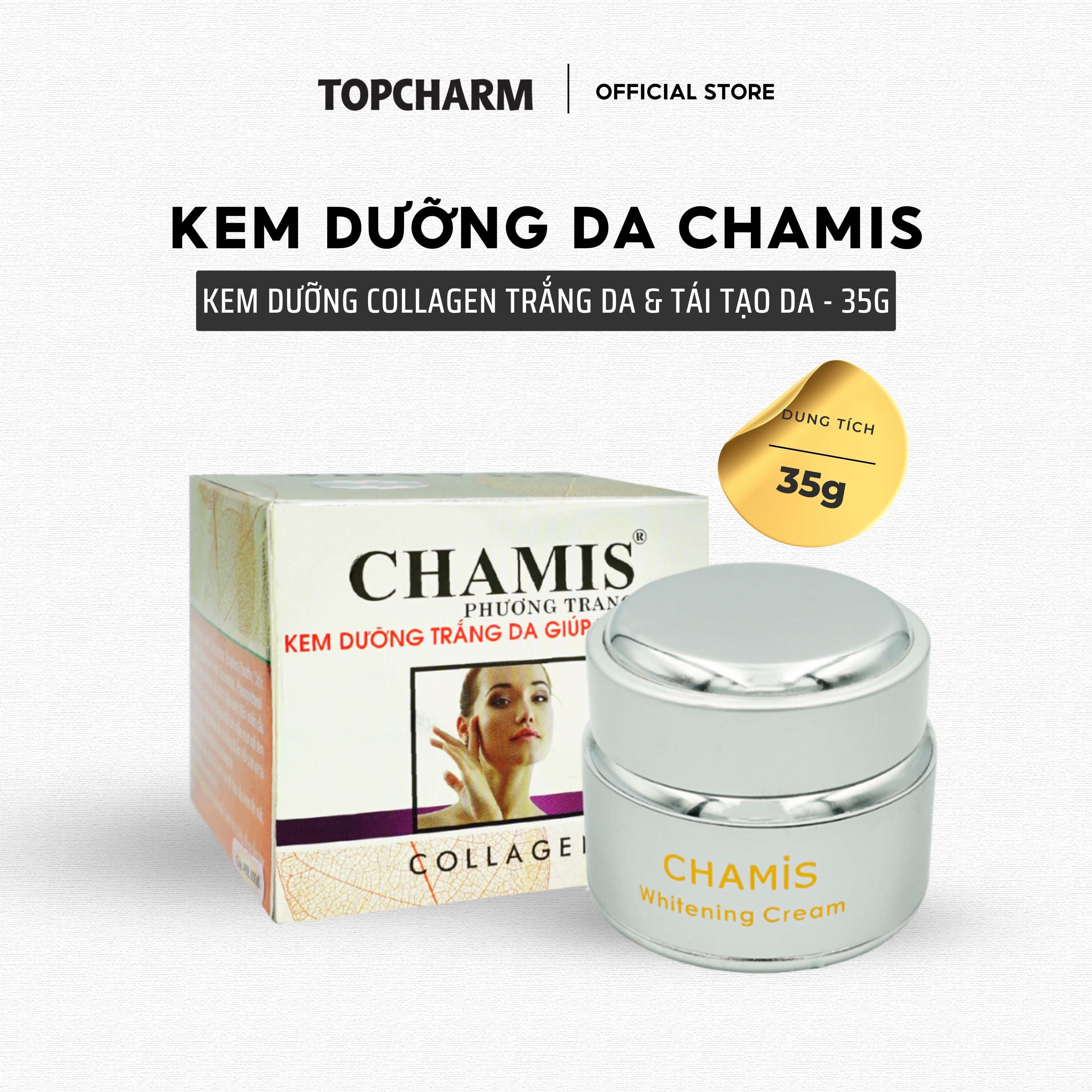 KEM DƯỠNG COLLAGEN TÁI TẠO DA CHAMIS