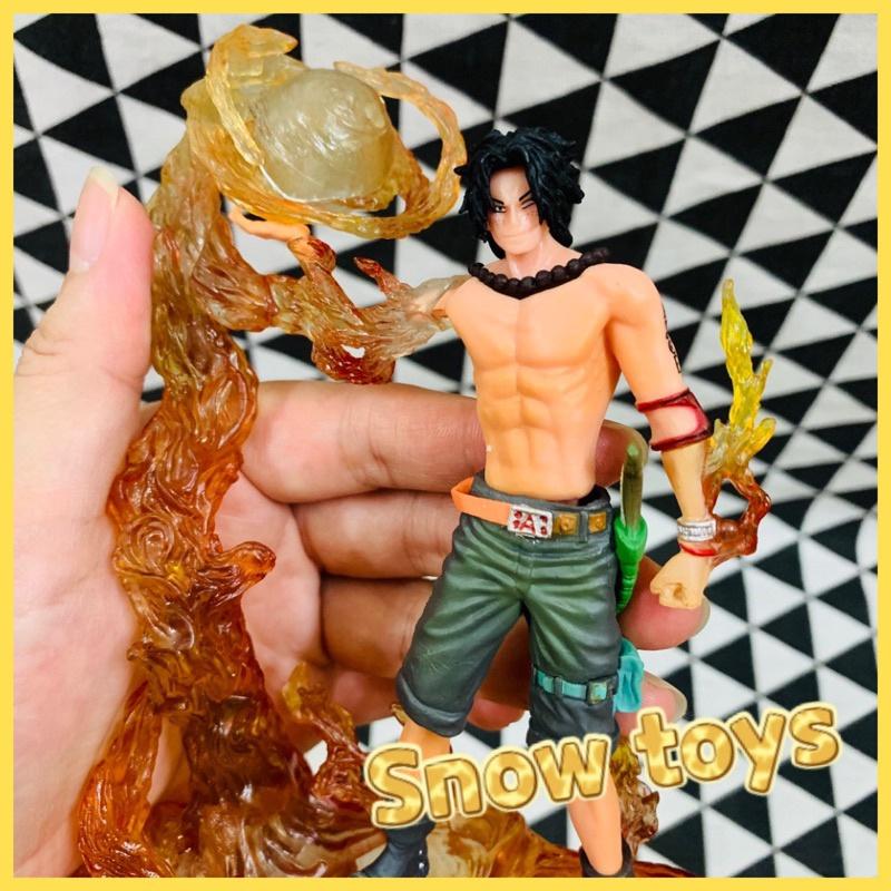 Mô hình One Piece -figure onepiece Ace hoả quyền - Postgas D Ace - DXF The Rival vs1 - Full box