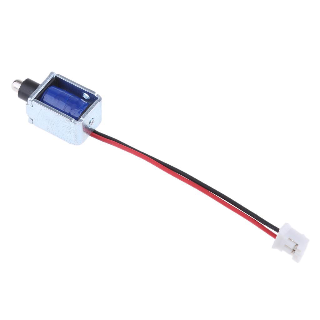 DC12V 0.42A Mini Small Electric Bolt  Solenoid Lock Push-Pull Cabinet