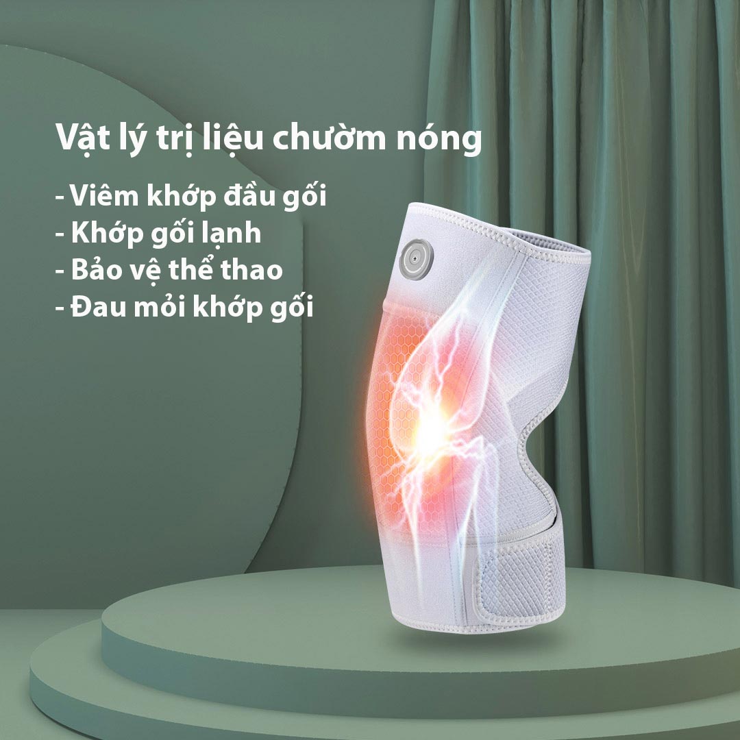 Đai massage nhiệt hồng ngoại khớp gối PMA G10 Hàng Chính Hãng