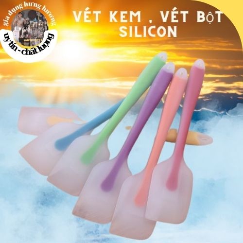 Muỗng vét kem silicon