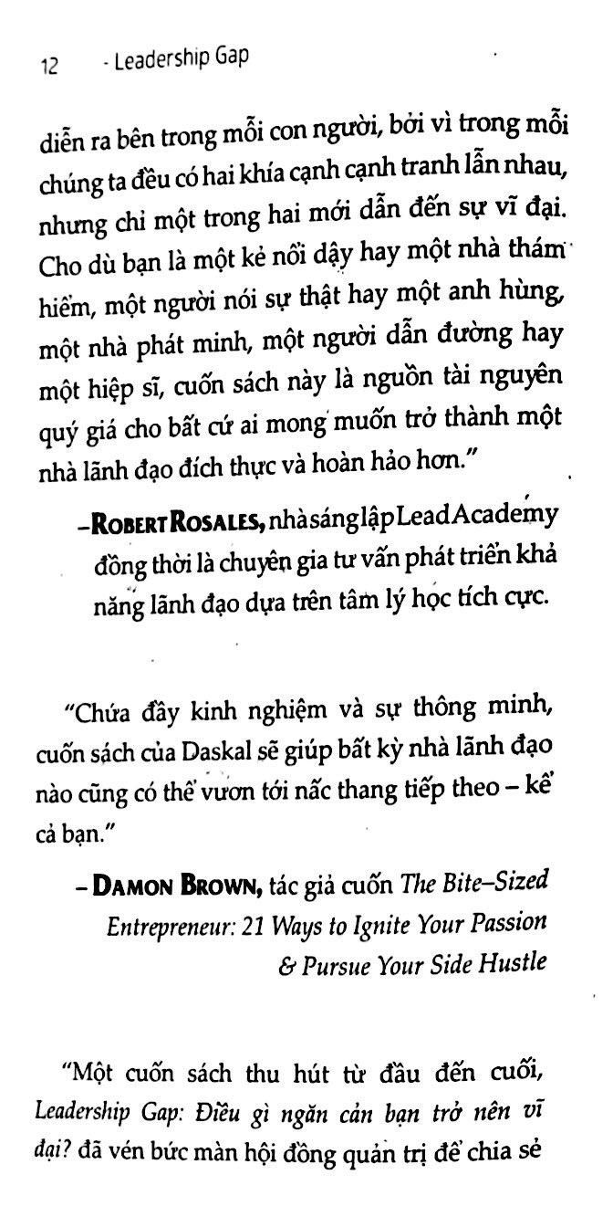 Sách The Leadership Gap