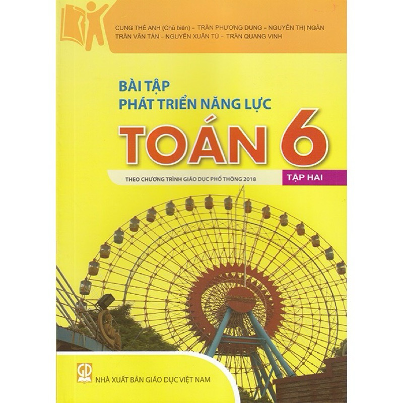 Sách - Bài Tập Phát Triển Năng Lực Toán 6 Tập 2 ( Theo Chương Trình Giáo Dục Phổ Thông 2018 )