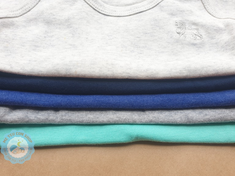 (5-13kg) ÁO COTTON THUN TAY NGẮN MÀU CHO BÉ TRAI MIATOP (Giao màu ngẫu nhiên)