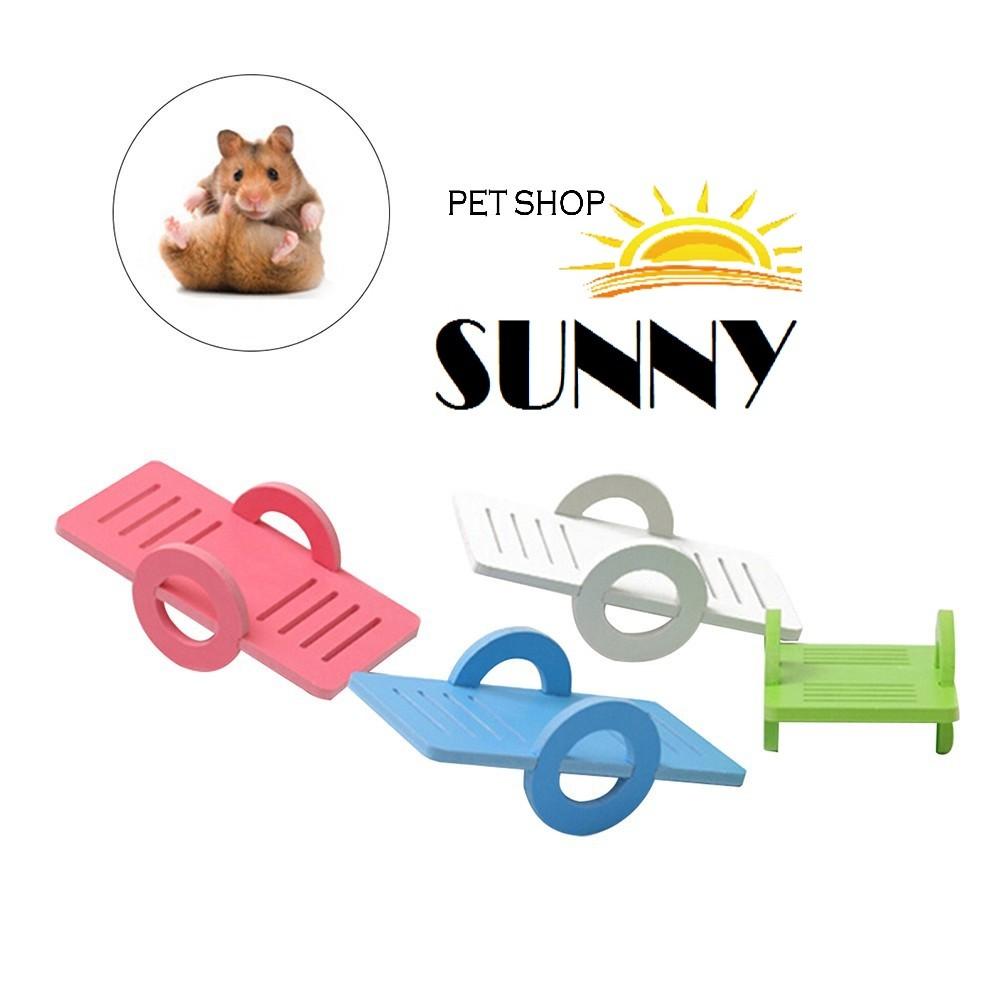 Bập bênh gỗ ép cho hamster
