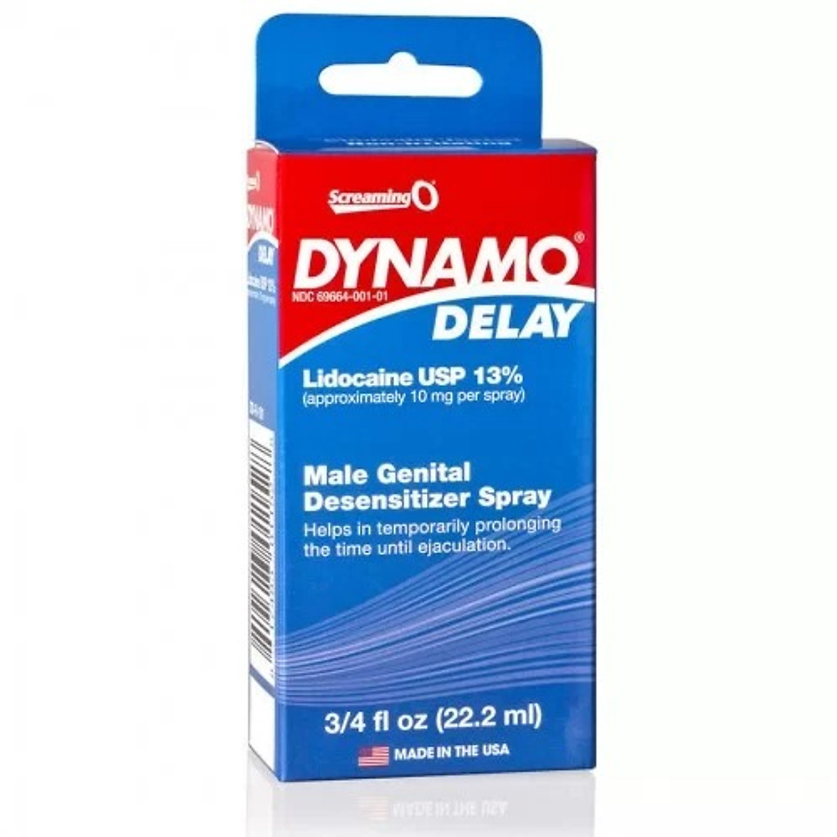 Chai Xịt Dynamo Delay Spray 22.2ml Kéo Dài Thời Gian Quan Hệ Cho Nam Giới - Kèm BCS Powermen (H3c)